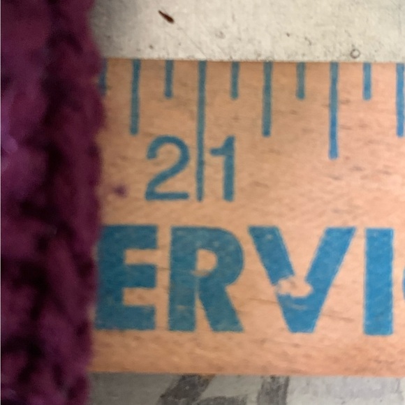 Vintage Blank Crewneck Sweater Adult Large Mens Women 70s 80s Knit Dark Academia - Picture 5 of 6